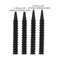 Juego de accesorios de punta de otoscopio de espéculo no desechable para adultos y niños, Kit de reemplazo de conos de boquilla, reutilizable, médico, 60 unids/lote por caja - details 6