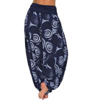 Pantalones sueltos para mujer Pantalones de pierna ancha con cintura Pantalones harén sueltos - details 15