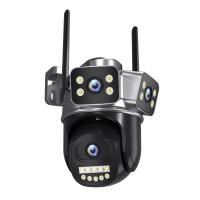 Cámara de Seguridad IP Triple Pantalla Visión Nocturna Impermeable Seguimiento de Movimiento - details 11