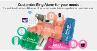 Sistema de alarma inteligente KERUI 4G Tuya W204 para seguridad del hogar, kit de alarma inalámbrico WiFi GSM con sirena, sensor de movimiento y detector de humo. - details 11
