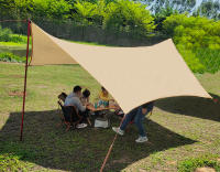 Tarpa Hexagonal de Mariposa Impermeable, Camping al Aire Libre, Sombra de Sol para Turistas, Tienda de Playa - details 4
