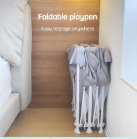 PANGDUBE Corralito portátil para bebés, parque infantil plegable para actividades de bebés, valla de seguridad grande para niños pequeños, parque de juegos interior - details 3