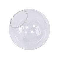 Globo de cristal transparente para accesorios de iluminación, reemplazo de cubierta de vidrio, Ópalo, reemplazo de sombra de luz, D15 cm - details 0