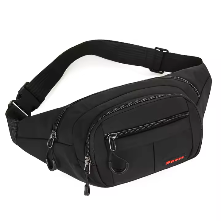 Riñoneras con múltiples bolsillos para hombre y mujer, bolso de pecho, carteras manos libres, riñonera para entrenamiento, viaje, correr - 1