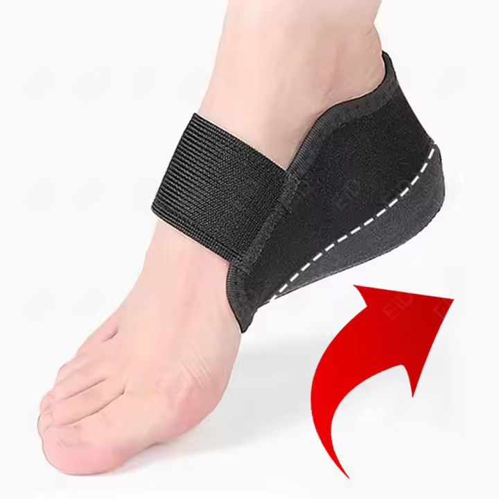 Plantilla de aumento de altura para hombre y mujer, protectores de medio talón, almohadilla de suela, absorción de impacto, cojín de pie - 1