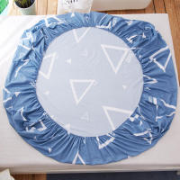 Sábana bajera de algodón estampada, sábanas para cama de cuatro esquinas con banda elástica (sin fundas de almohada), 1 ud. - details 54