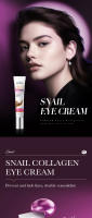 Crema de colágeno para ojos de Caracol, antiojeras, elimina las bolsas de los ojos, humectante reafirmante, belleza, productos para el cuidado de la piel - details 1