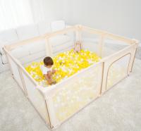 PANGDUBE Corralito plegable para bebés, valla para bebés sin instalación, centro de actividades para bebés, parque de juegos interior, parque infantil plegable para viajes en el parque, corralito al aire libre - details 9