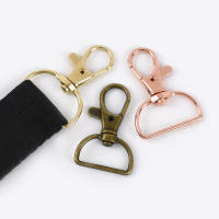 20Piezas Meetee 20/25mm Metal Bogavante Hebilla Bolsa Con Conector Hebilla Giratoria Llavero Correa De Bolso Accesorios Cosidos - details 2