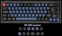 Keychron-Teclado mecánico personalizado, teclas de ABS, retroiluminación RGB, interruptor K Pro, con diseño ISO, QMK, V2 - details 2