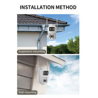 Cámara de Vigilancia IP 4MP Aprimorada para Exteriores Impermeable, Doble Lente, Pantalla Doble, Rastreo Automático, Wifi, PTZ, Audio Bíforo Ideal para Seguridad Exterior - details 12