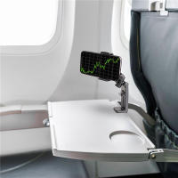 Soporte de teléfono móvil multifuncional, soporte de viaje portátil para asientos de avión y tren, soporte de viaje plegable y rot - details 9