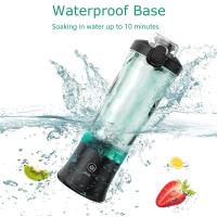 Batidora Portátil de 600ml, minilicuadora Recargable Para el Hogar, la Oficina, el Camping y Los Viajes - details 4
