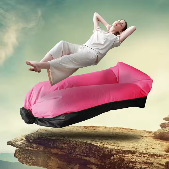 Bolsa de sofá perezosa impermeable portátil, silla, sillón plegable rápido para acampar en la playa - 1