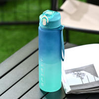 Botella de Agua Deportiva de Gran Capacidad A Prueba de Fugas, Colorida y Portátil para Viajes al Aire Libre y Gimnasio Fitness - details 2