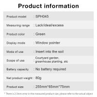 Medidor de suelo portátil, Detector de PH/humedad del agua/fertilidad, probador de humedad del suelo de flores de jardín, sonda de Metal, No requiere baterías - details 11