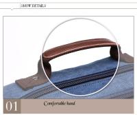 Mochila de lona Vintage para hombre, bolso de hombro de viaje de gran capacidad, mochilas escolares para adolescentes, mochila para ordenador portátil - details 25