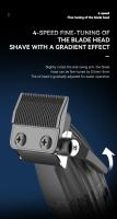 Kemei-cortadora de pelo profesional para hombre, maquinilla de cortar el pelo eléctrica, recargable, inalámbrica, 9000RPM - details 4