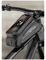 WEST BIKING-Bolsa de ciclismo para cuadro de tubo delantero superior, resistente al agua, funda de teléfono de 7,0 pulgadas, almacenamiento con pantalla táctil, bolsa para bicicleta de montaña y carretera - details 18