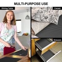 Encimera de PVC Antideslizante Patrón de Cuadrícula 30x200CM para Gabinetes de Cocina y Baño - details 8