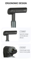 Inflador de neumáticos portátil para bicicleta, bomba de aire de mano para ciclismo, válvula inteligente Schrader Presta, 120PSI - details 10