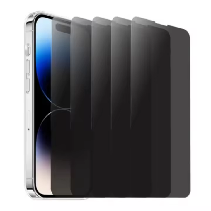 Protector de Pantalla Privacy para iPhone 14 PRO MAX Anti-Spy Cristal Templado Apto para iPhone 13 12 11 XS Max XR 7 8 Plus SE Fabricado en China - 1