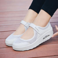 Spring Red Women Platform Sandals Woman Vulcanize Shoes Casual Sneakers Female Soft Flat for Lady Lightweight Breathable - details 4