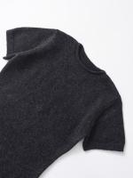 New Women Round Neck Short Sleeve Soft Knit Mini Dresses Casual Vestidos - details 2
