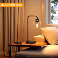 Pantalla de cristal transparente para lámpara de araña, reemplazo de lámpara de mesa, luz de pared, tocador, D10xH15cm, cilindro E27 - details 4