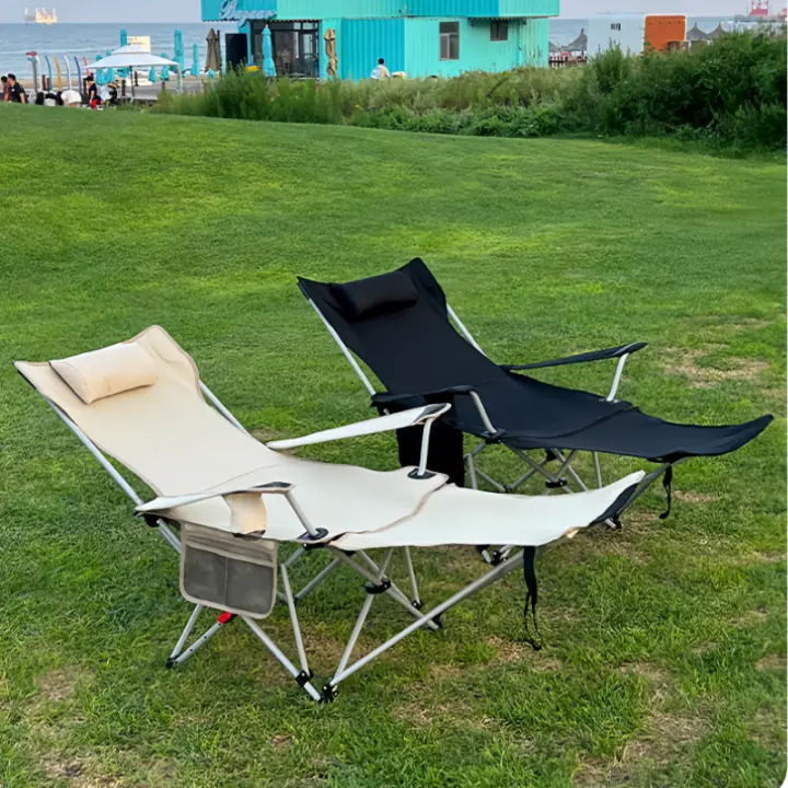 Sillón plegable ligero, sillón ajustable, camping, pesca, VIES, playa, equipo de conectividad al aire libre - 1
