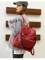 Mochila de cuero de alta calidad para mujer, bolso escolar para adolescentes y niñas, mochila de viaje de gran capacidad, nuevo diseño, 2022 - details 1