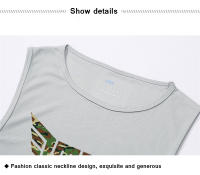 New Casual Fashion Elastic Mesh T-shirt Gym Tank Tops Men Bodybuilding Fitness Sleeveless Singlet Summer Workout Muscle Vests - details 16