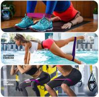 Bandas de resistencia premium Entrenamiento de fuerza mejorado para desarrollar músculos Solución versátil de gimnasio en casa para fitness Yoga Pilates - details 30