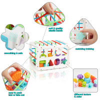 Baby Toys Color Shape Cognitive Shape Sorting Blocks Grip Fine Motor Training Montessori Toys Educational Toys for 12months Baby - details 6