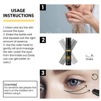 Esencia para aclarar las líneas finas, humectante reafirmante, elimina las arrugas de la piel, elimina las bolsas de los ojos, alivia las ojeras, tratamiento de hinchazón - details 8