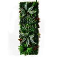 Paneles de Pared de Plástico y Hierba Artificial 40*120cm Ideal para Decoración de Fondo Verde de Hotel Uso Inside y Outside del Jardín - details 5