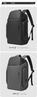 Mochila de Gran Capacidad para Hombres BANGE 2023 Impermeable de 15.6 Pulgadas con Interfaz USB para Carga Bolsa de Viaje Material Principal de la Mochila - details 4