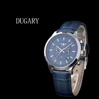 DUGARY Reloj Deportivo de Cuarzo Cronómetro de Moda de Acero Inoxidable Luminoso Estilo Piloto 40mm - details 0