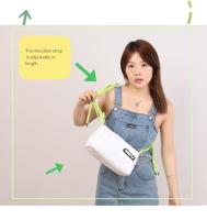 Bolso Deportivo de Moda Bolso Cruzado de Hombro de Alta Gama Bolso Cuadrado Pequeño de Moda - details 1