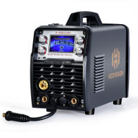 HZXVOGEN Máquina de Soldar Semi-automática de Aluminio 5 en 1 Inversor de 200A sin Gas para MIG ARC MMA TIG Mejoras del Hogar Herramientas - details 0