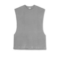 Summer Men's Mesh Gym Sports Quick-drying Exercise Wide Shoulder Solid Color Bodybuilding Fitness Casual Tank Top - details 19