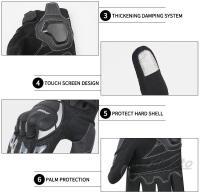 SUOMY Guantes de motociclismo Verano Altamente Transpirable Anti-caída Motocross Moto Moto Guante PVC Protegido Verde Fluorescente - details 15