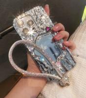 Colgante de Lanyard para Teléfono de Lujo Correa de Diamante con Colgante de Estrás - details 5