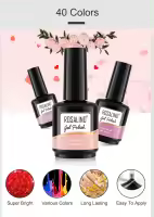 ROSALIND-Juego de esmaltes en Gel para uñas, Set de 4/5/6 piezas, semipermanentes, Serie de invierno, barnices híbridos, todo para manicura - details 13