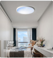 Lámpara de techo LED de estilo cielo con Control remoto, luz regulable de Luna, 24W, 42W, CA 85V-265V, para dormitorio, sala de estar y cocina, aplicación inteligente - details 14