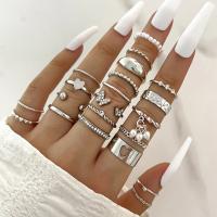 Juego de Anillos Geométricos Bohemios 30 Piezas de Oro y Plata para Uñas - details 7