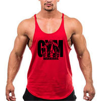 Y Back Bodybuilding Stringer Tank Top Men Cotton Gym Sleeveless Shirt Men Fitness Vest Summer Singlet Sportswear Workout Tanktop - details 7