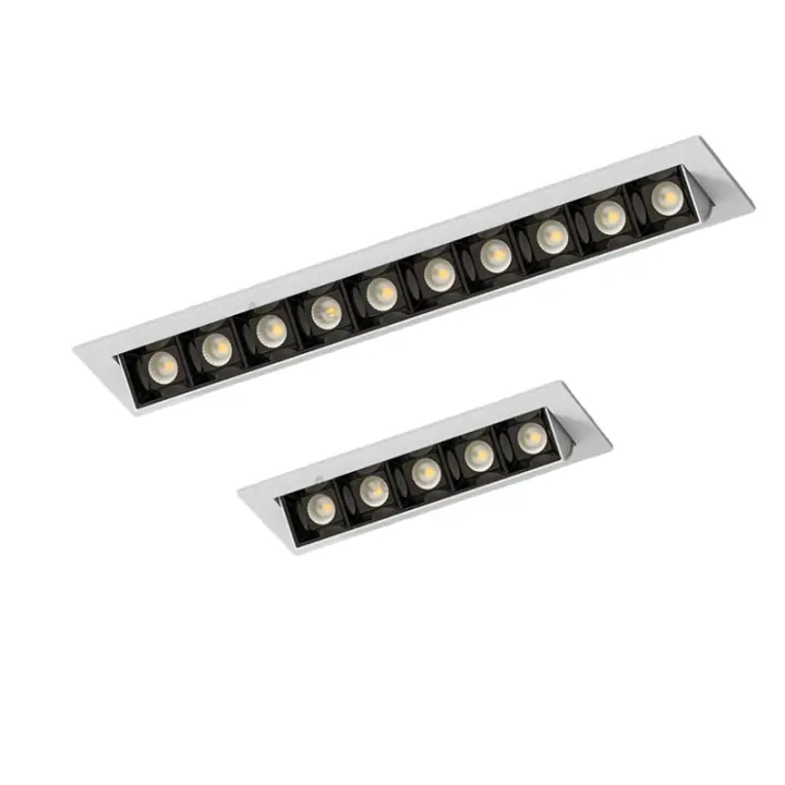 Luces de Cielo LED COB Downlights de Aluminio para Interiores de Sala de Estar Voltaje de 90-260V - 1