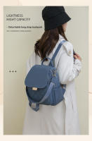 1 nueva mochila en relieve, mochila versión coreana para mujer, bolso escolar de gran capacidad, bolso de viaje de negocios de cuero suave - details 3