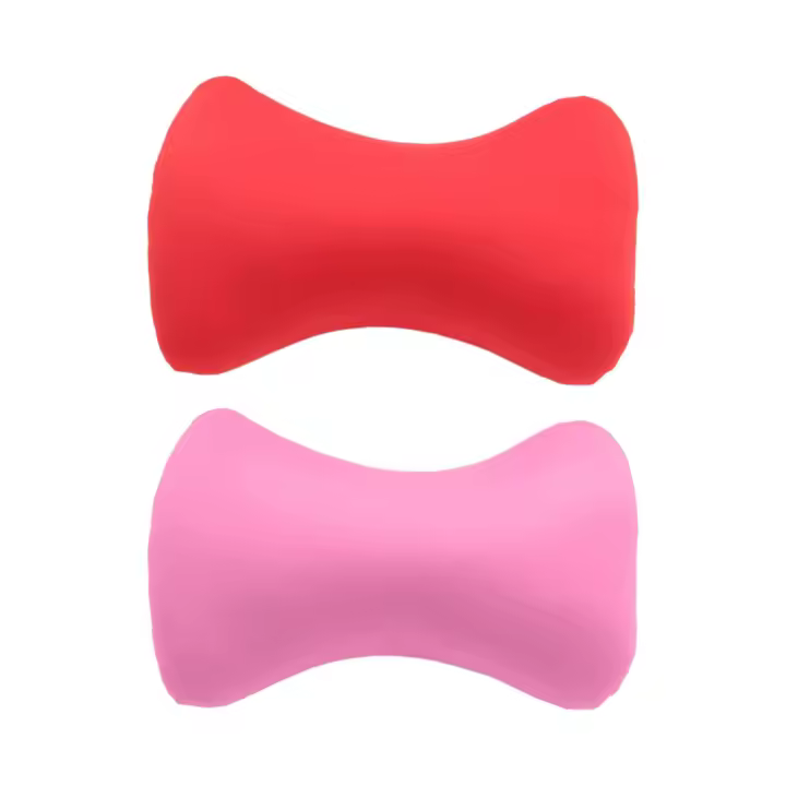 2x Microesferas Cojín para La Espalda Cojín para El Cuello Cojín en  38x20cm Deluxe - 1